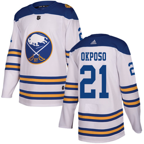 Adidas Sabres #21 Kyle Okposo White Authentic 2018 Winter Classic Stitched NHL Jersey Adidas Sabres #21 Kyle Okposo White Authentic 2018 Winter Classic Stitched NHL Jersey