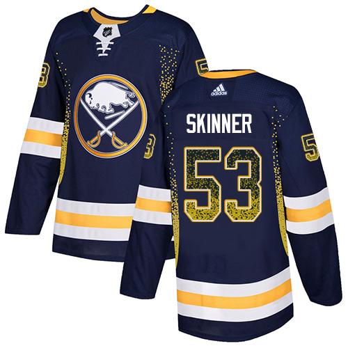 Adidas Sabres #53 Jeff Skinner Navy Blue Home Authentic Drift Fashion Stitched NHL Jersey Adidas Sabres #53 Jeff Skinner Navy Blue Home Authentic Drift Fashion Stitched NHL Jersey