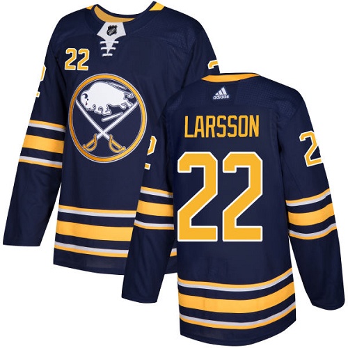 Adidas Sabres #22 Johan Larsson Navy Blue Home Authentic Stitched NHL Jersey Adidas Sabres #22 Johan Larsson Navy Blue Home Authentic Stitched NHL Jersey