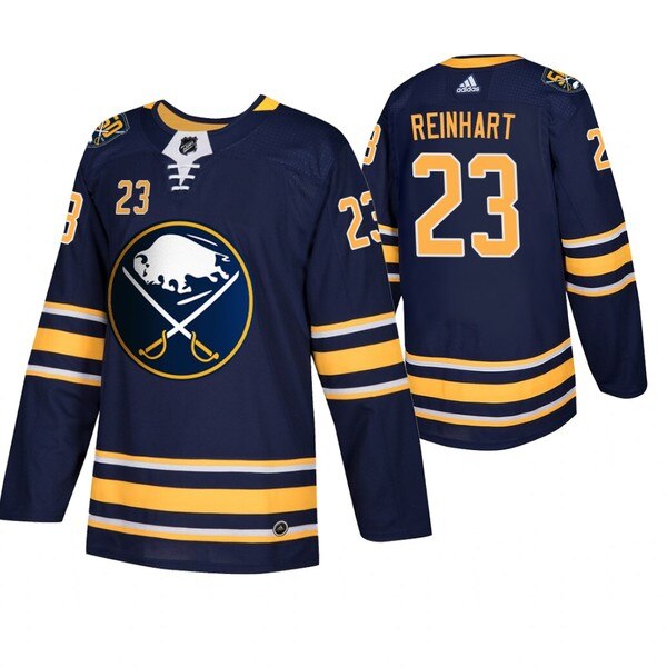 Buffalo Sabres #23 Sam Reinhart Men's Navy 50th Anniversary Home Authentic Jersey Buffalo Sabres #23 Sam Reinhart Men's Navy 50th Anniversary Home Authentic Jersey