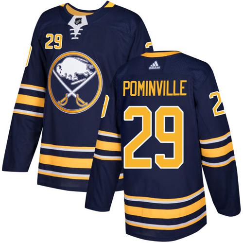 Adidas Sabres #29 Jason Pominville Navy Blue Home Authentic Stitched NHL Jersey Adidas Sabres #29 Jason Pominville Navy Blue Home Authentic Stitched NHL Jersey
