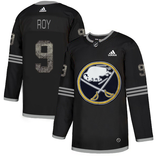 Adidas Sabres #9 Derek Roy Black Authentic Classic Stitched NHL Jersey Adidas Sabres #9 Derek Roy Black Authentic Classic Stitched NHL Jersey