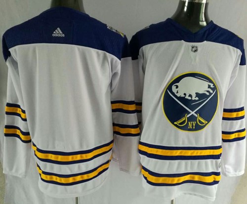 Adidas Sabres Blank White Road Authentic Stitched NHL Jersey Adidas Sabres Blank White Road Authentic Stitched NHL Jersey