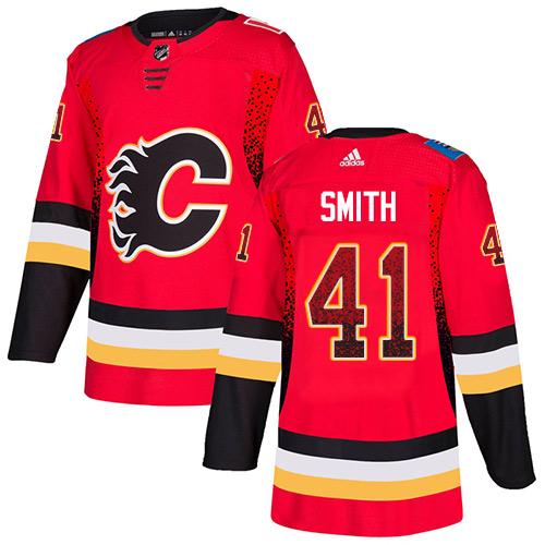 Adidas Flames #41 Mike Smith Red Home Authentic Drift Fashion Stitched NHL Jersey Adidas Flames #41 Mike Smith Red Home Authentic Drift Fashion Stitched NHL Jersey