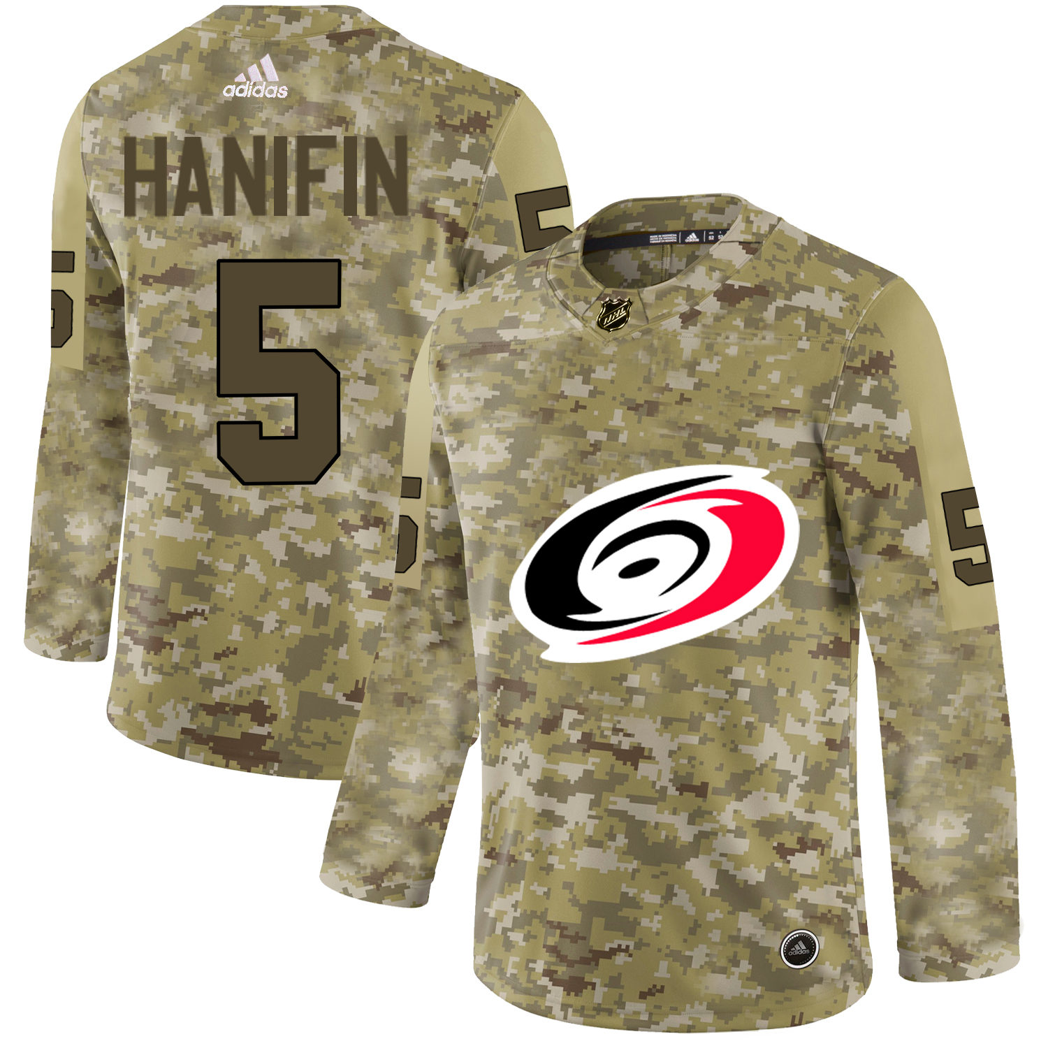 Adidas Hurricanes #5 Noah Hanifin Camo Authentic Stitched NHL Jersey Adidas Hurricanes #5 Noah Hanifin Camo Authentic Stitched NHL Jersey