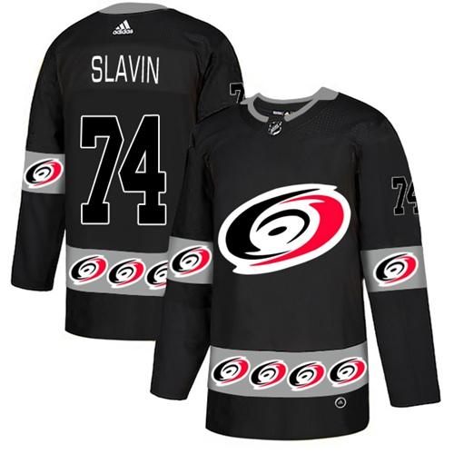 Adidas Hurricanes #74 Jaccob Slavin Black Authentic Team Logo Fashion Stitched NHL Jersey Adidas Hurricanes #74 Jaccob Slavin Black Authentic Team Logo Fashion Stitched NHL Jersey