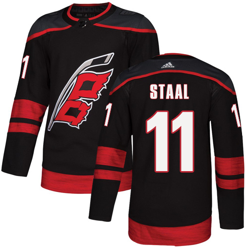Adidas Hurricanes #11 Jordan Staal Black Alternate Authentic Stitched NHL Jersey Adidas Hurricanes #11 Jordan Staal Black Alternate Authentic Stitched NHL Jersey