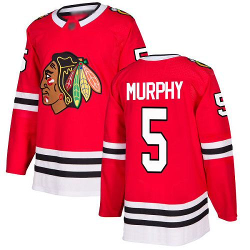 Adidas Blackhawks #5 Connor Murphy Red Home Authentic Stitched NHL Jersey Adidas Blackhawks #5 Connor Murphy Red Home Authentic Stitched NHL Jersey