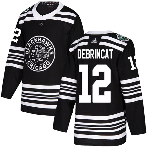 Adidas Blackhawks #12 Alex DeBrincat Black Authentic 2019 Winter Classic Stitched NHL Jersey Adidas Blackhawks #12 Alex DeBrincat Black Authentic 2019 Winter Classic Stitched NHL Jersey