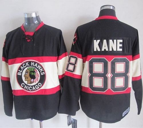 Blackhawks #88 Patrick Kane Black Third CCM Stitched NHL Jersey Blackhawks #88 Patrick Kane Black Third CCM Stitched NHL Jersey
