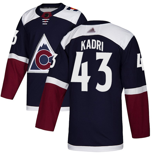 Adidas Avalanche #43 Nazem Kadri Navy Alternate Authentic Stitched NHL Jersey Adidas Avalanche #43 Nazem Kadri Navy Alternate Authentic Stitched NHL Jersey