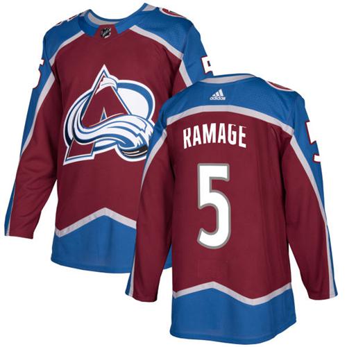 Adidas Avalanche #5 Rob Ramage Burgundy Home Authentic Stitched NHL Jersey Adidas Avalanche #5 Rob Ramage Burgundy Home Authentic Stitched NHL Jersey