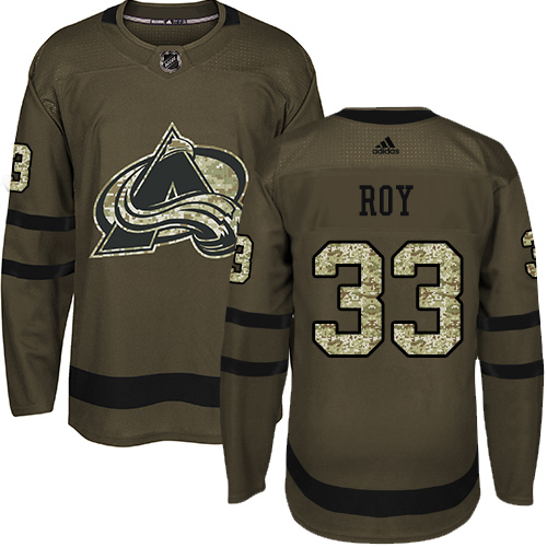 Adidas Avalanche #33 Patrick Roy Green Salute to Service Stitched NHL Jersey Adidas Avalanche #33 Patrick Roy Green Salute to Service Stitched NHL Jersey