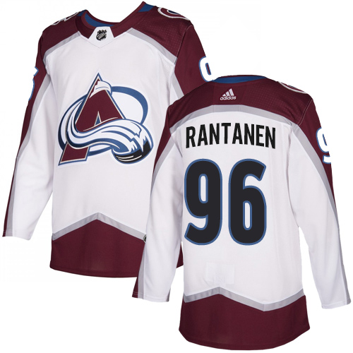 Adidas Avalanche #96 Mikko Rantanen White Road Authentic Stitched NHL Jersey Adidas Avalanche #96 Mikko Rantanen White Road Authentic Stitched NHL Jersey