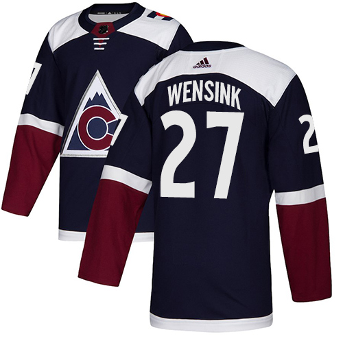 Adidas Avalanche #27 John Wensink Navy Alternate Authentic Stitched NHL Jersey Adidas Avalanche #27 John Wensink Navy Alternate Authentic Stitched NHL Jersey
