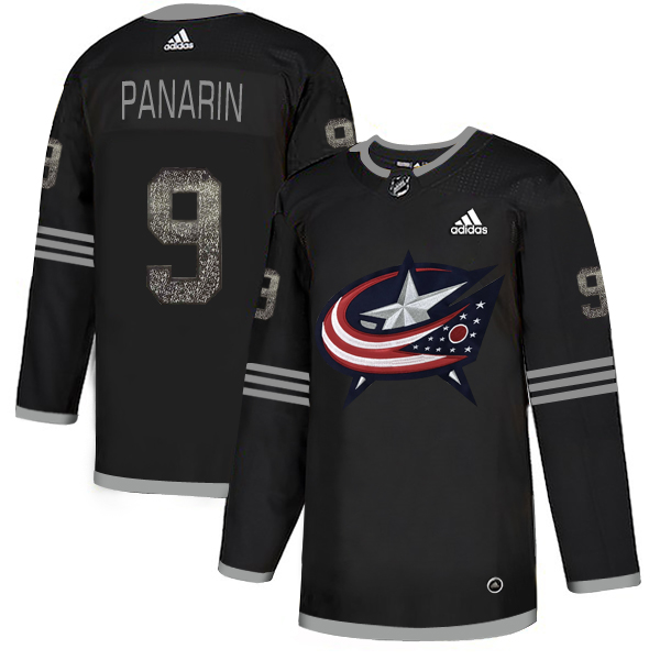 Adidas Blue Jackets #9 Artemi Panarin Black Authentic Classic Stitched NHL Jersey Adidas Blue Jackets #9 Artemi Panarin Black Authentic Classic Stitched NHL Jersey