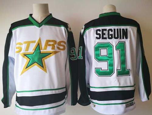 Adidas Stars #91 Tyler Seguin White Road Authentic Stitched NHL Jersey Adidas Stars #91 Tyler Seguin White Road Authentic Stitched NHL Jersey