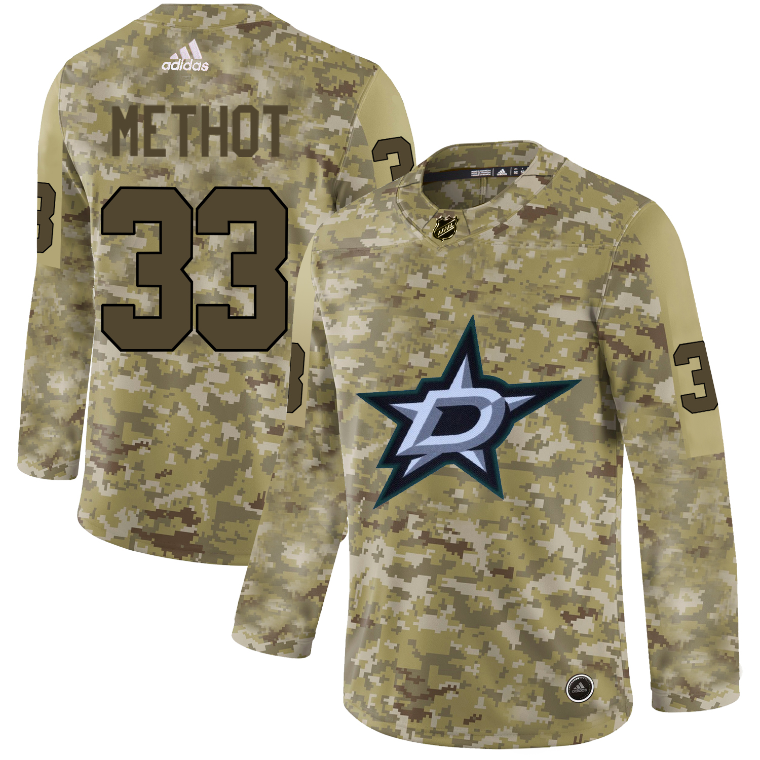Adidas Stars #33 Marc Methot Camo Authentic Stitched NHL Jersey Adidas Stars #33 Marc Methot Camo Authentic Stitched NHL Jersey