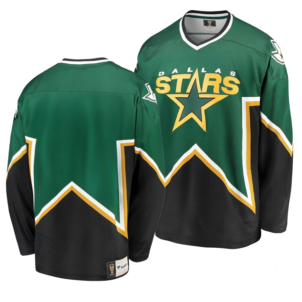 Dallas Stars Blank Kelly Green Men's Heritage Premier Breakaway NHL Jersey