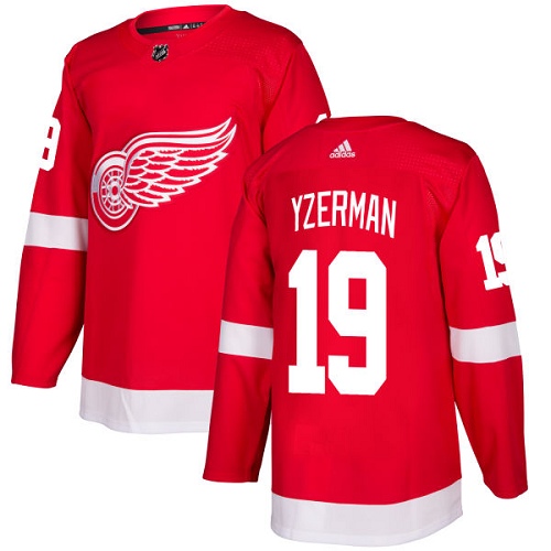 Adidas Red Wings #19 Steve Yzerman Red Home Authentic Stitched NHL Jersey Adidas Red Wings #19 Steve Yzerman Red Home Authentic Stitched NHL Jersey