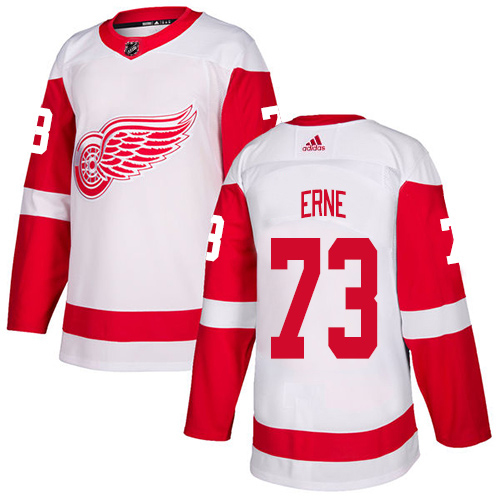 Adidas Red Wings #73 Adam Erne White Road Authentic Stitched NHL Jersey Adidas Red Wings #73 Adam Erne White Road Authentic Stitched NHL Jersey