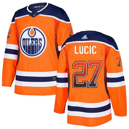 Adidas Oilers #27 Milan Lucic Orange Home Authentic Drift Fashion Stitched NHL Jersey Adidas Oilers #27 Milan Lucic Orange Home Authentic Drift Fashion Stitched NHL Jersey