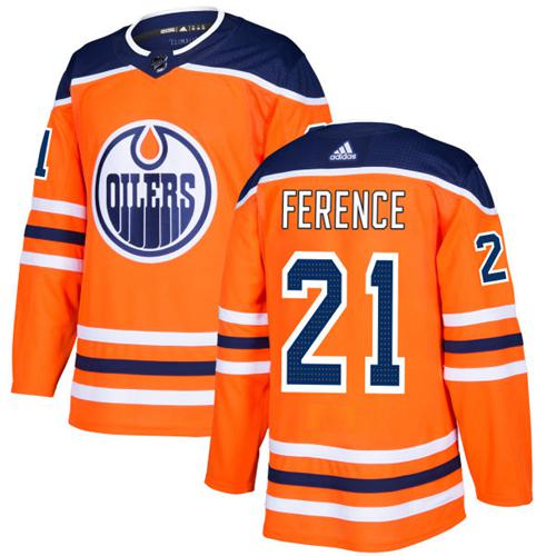 Adidas Oilers #21 Andrew Ference Orange Home Authentic Stitched NHL Jersey Adidas Oilers #21 Andrew Ference Orange Home Authentic Stitched NHL Jersey
