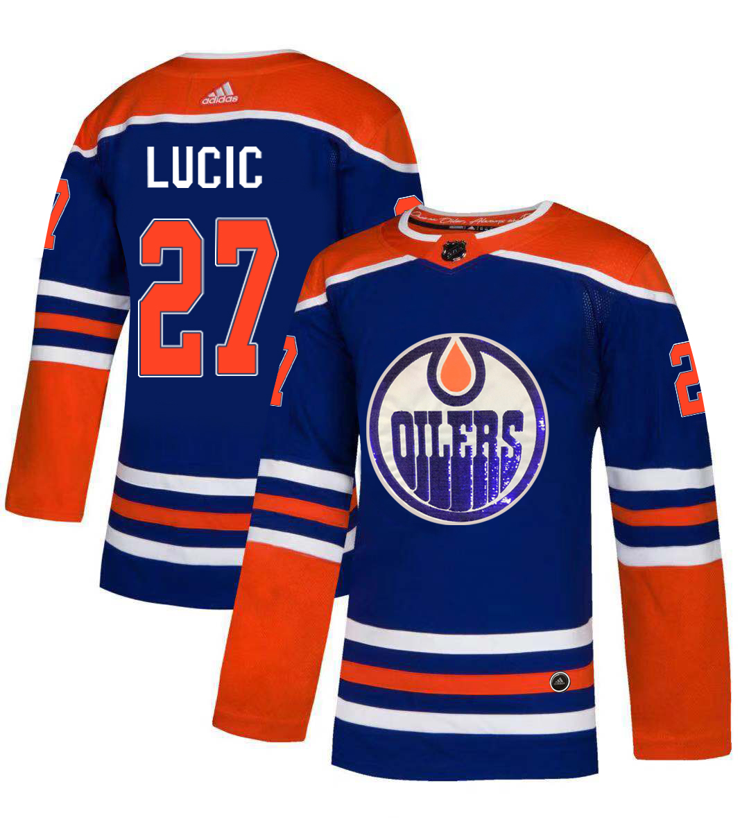 Adidas Oilers #27 Milan Lucic Royal Blue Sequin Embroidery Fashion Stitched NHL Jersey Adidas Oilers #27 Milan Lucic Royal Blue Sequin Embroidery Fashion Stitched NHL Jersey