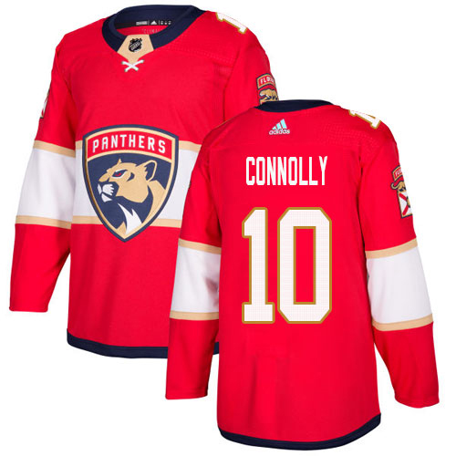 Adidas Panthers #10 Brett Connolly Red Home Authentic Stitched NHL Jersey