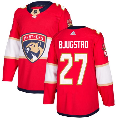 Adidas Panthers #27 Nick Bjugstad Red Home Authentic Stitched NHL Jersey Adidas Panthers #27 Nick Bjugstad Red Home Authentic Stitched NHL Jersey