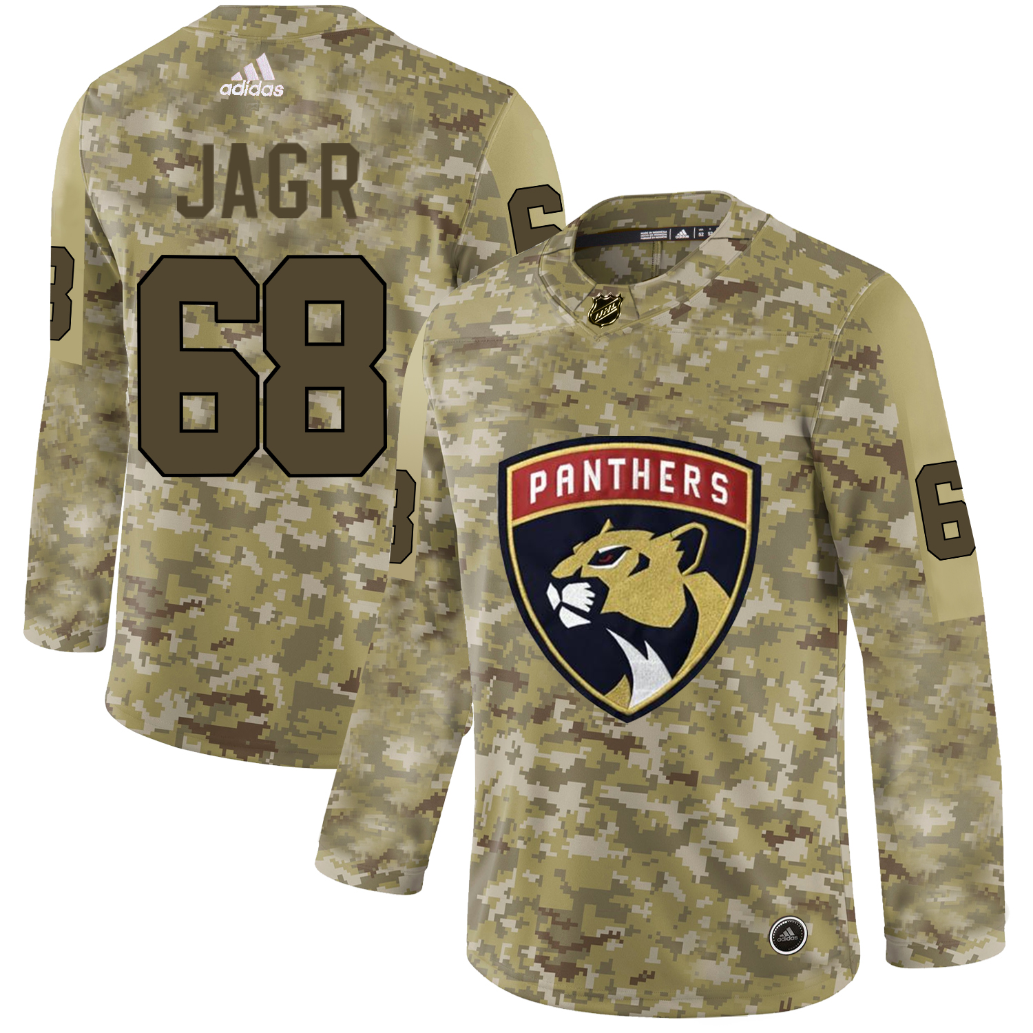 Adidas Panthers #68 Jaromir Jagr Camo Authentic Stitched NHL Jersey Adidas Panthers #68 Jaromir Jagr Camo Authentic Stitched NHL Jersey