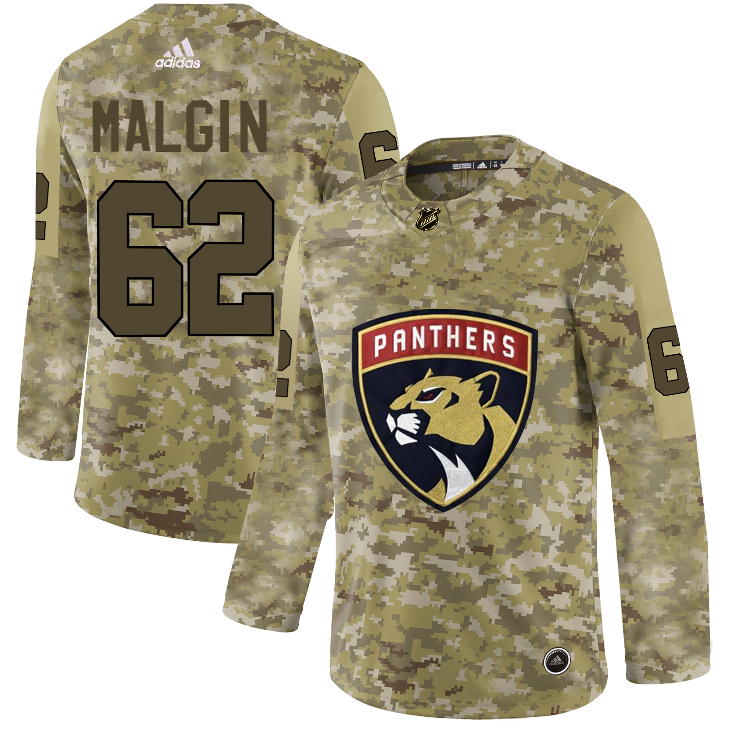 Adidas Panthers #62 Denis Malgin Camo Authentic Stitched NHL Jersey Adidas Panthers #62 Denis Malgin Camo Authentic Stitched NHL Jersey