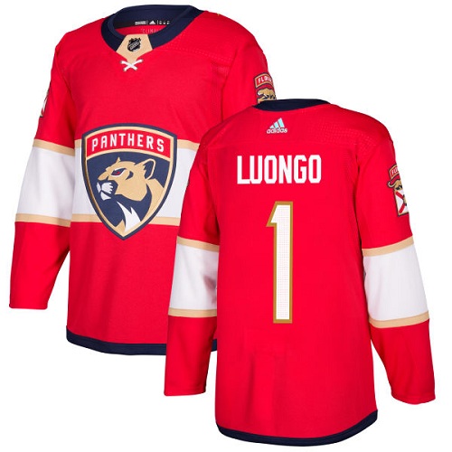 Adidas Panthers #1 Roberto Luongo Red Home Authentic Stitched NHL Jersey Adidas Panthers #1 Roberto Luongo Red Home Authentic Stitched NHL Jersey