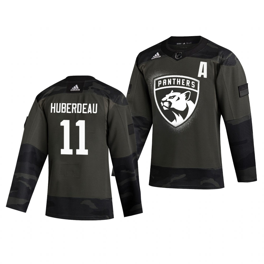Florida Panthers #11 Jonathan Huberdeau Adidas 2019 Veterans Day Men's Authentic Practice NHL Jersey Camo Florida Panthers #11 Jonathan Huberdeau Adidas 2019 Veterans Day Men's Authentic Practice NHL Jersey Camo