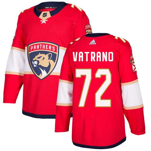 Adidas Panthers #72 Frank Vatrano Red Home Authentic Stitched NHL Jersey Adidas Panthers #72 Frank Vatrano Red Home Authentic Stitched NHL Jersey