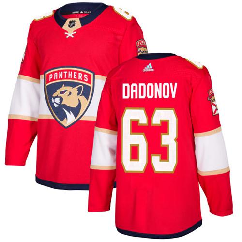 Adidas Panthers #63 Evgenii Dadonov Red Home Authentic Stitched NHL Jersey Adidas Panthers #63 Evgenii Dadonov Red Home Authentic Stitched NHL Jersey