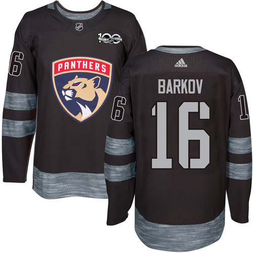 Adidas Panthers #16 Aleksander Barkov Black 1917-2017 100th Anniversary Stitched NHL Jersey Adidas Panthers #16 Aleksander Barkov Black 1917-2017 100th Anniversary Stitched NHL Jersey