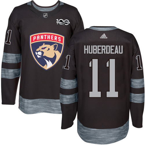 Adidas Panthers #11 Jonathan Huberdeau Black 1917-2017 100th Anniversary Stitched NHL Jersey Adidas Panthers #11 Jonathan Huberdeau Black 1917-2017 100th Anniversary Stitched NHL Jersey