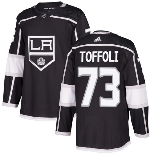 Adidas Kings #73 Tyler Toffoli Black Home Authentic Stitched NHL Jersey Adidas Kings #73 Tyler Toffoli Black Home Authentic Stitched NHL Jersey
