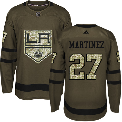 Adidas Kings #27 Alec Martinez Green Salute to Service Stitched NHL Jersey Adidas Kings #27 Alec Martinez Green Salute to Service Stitched NHL Jersey