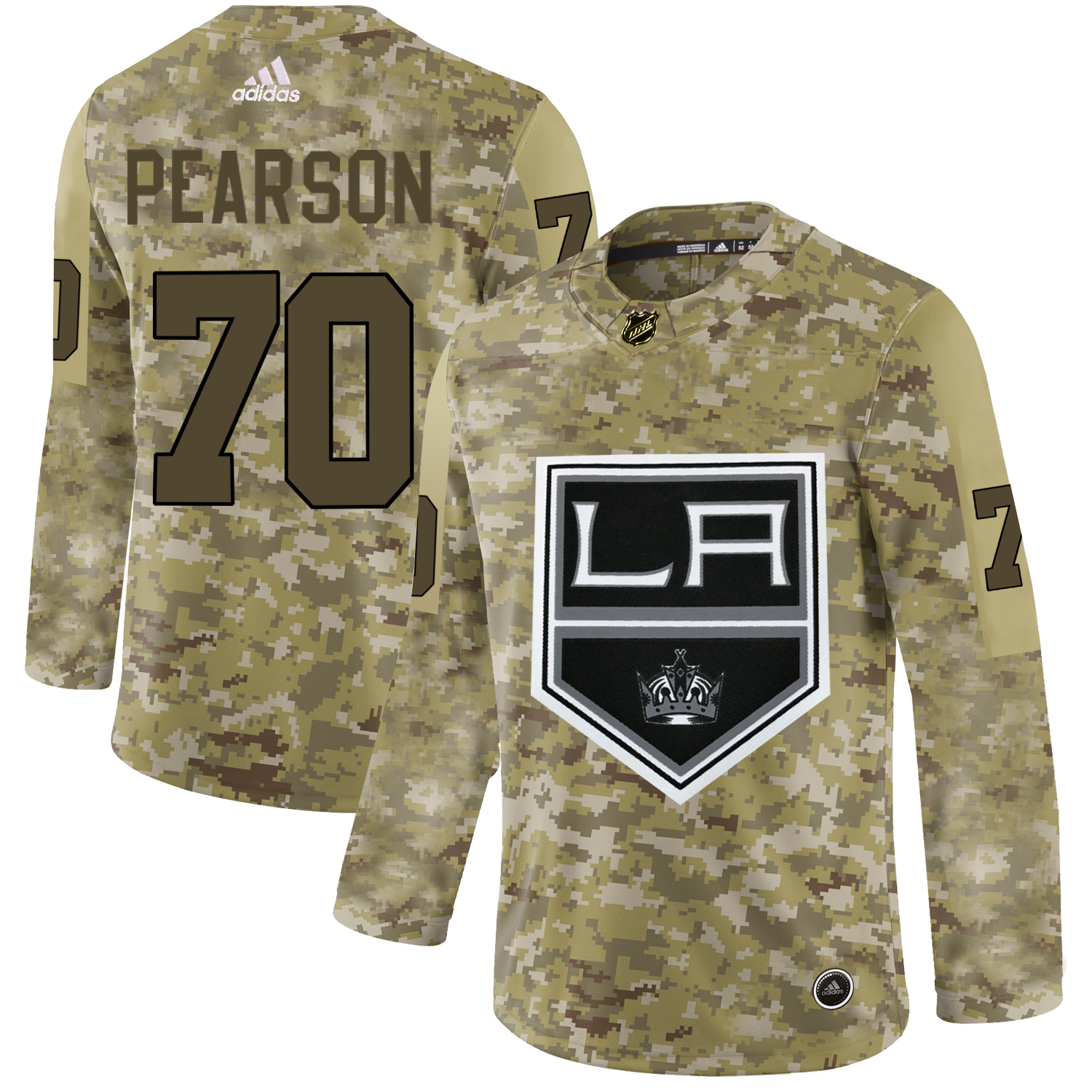 Adidas Kings #70 Tanner Pearson Camo Authentic Stitched NHL Jersey Adidas Kings #70 Tanner Pearson Camo Authentic Stitched NHL Jersey