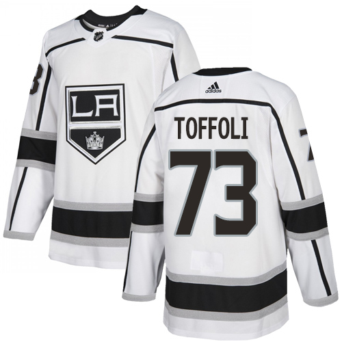 Adidas Kings #73 Tyler Toffoli White Road Authentic Stitched NHL Jersey Adidas Kings #73 Tyler Toffoli White Road Authentic Stitched NHL Jersey