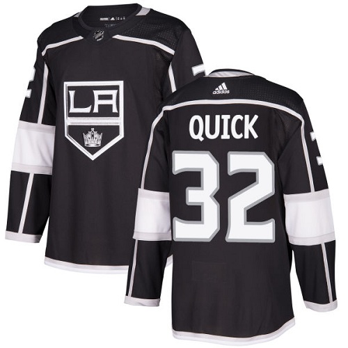 Adidas Kings #32 Jonathan Quick Black Home Authentic Stitched NHL Jersey Adidas Kings #32 Jonathan Quick Black Home Authentic Stitched NHL Jersey