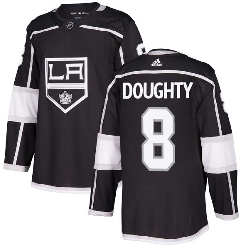 Adidas Kings #8 Drew Doughty Black Home Authentic Stitched NHL Jersey Adidas Kings #8 Drew Doughty Black Home Authentic Stitched NHL Jersey