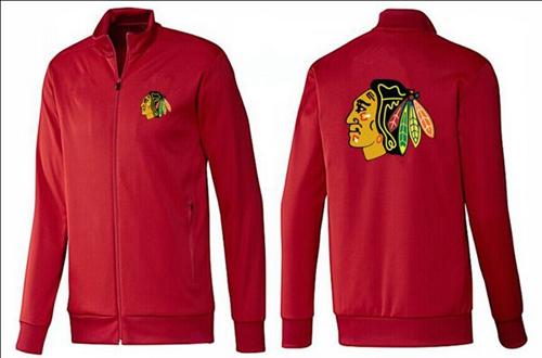 NHL Chicago Blackhawks Zip Jackets Red NHL Chicago Blackhawks Zip Jackets Red