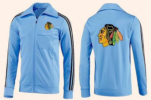NHL Chicago Blackhawks Zip Jackets Light Blue NHL Chicago Blackhawks Zip Jackets Light Blue