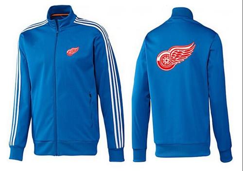 NHL Detroit Red Wings Zip Jackets Blue-2 NHL Detroit Red Wings Zip Jackets Blue-2