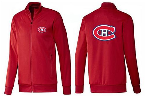 NHL Montreal Canadiens Zip Jackets Red NHL Montreal Canadiens Zip Jackets Red