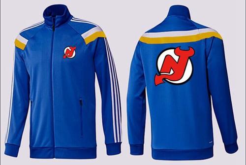 NHL New Jersey Devils Zip Jackets Blue-2 NHL New Jersey Devils Zip Jackets Blue-2