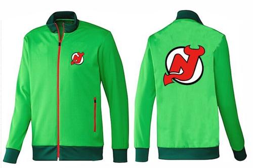 NHL New Jersey Devils Zip Jackets Green NHL New Jersey Devils Zip Jackets Green
